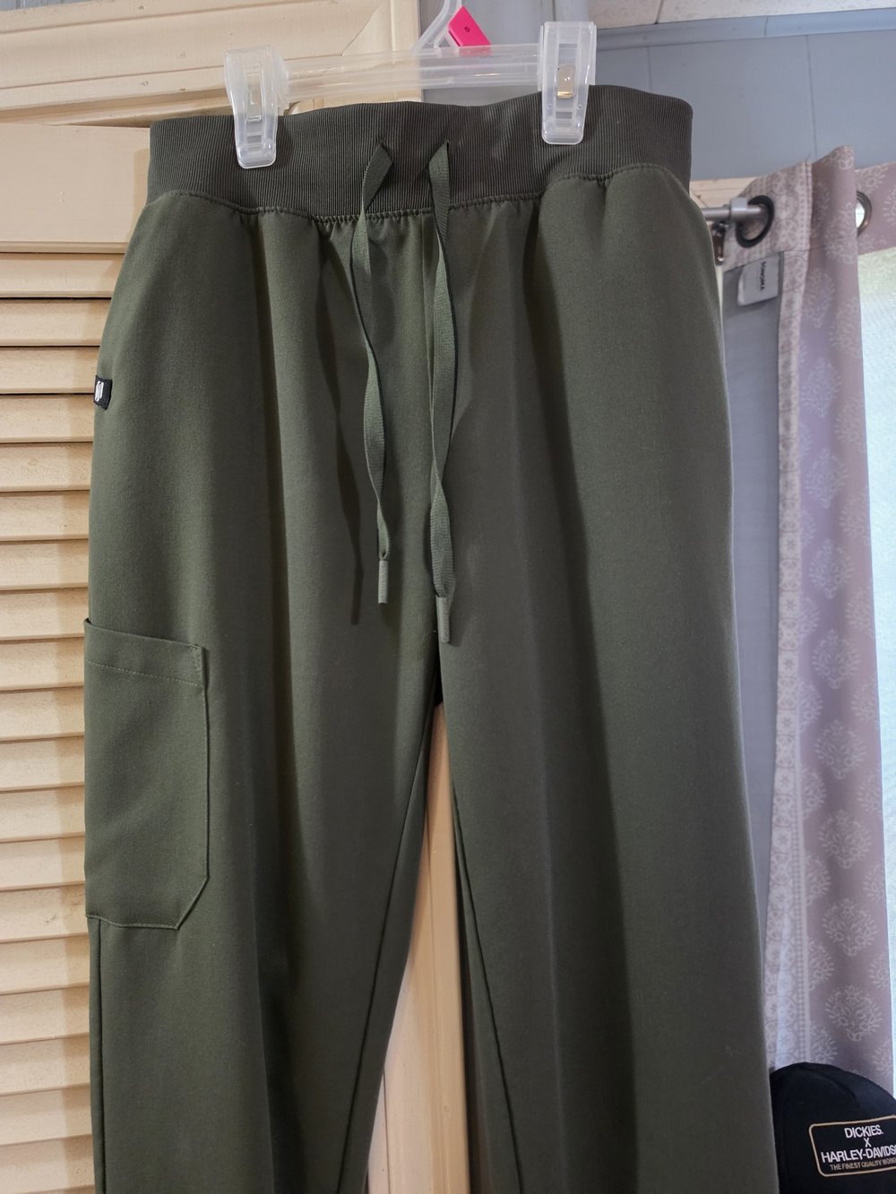 Jaanuu - Silex 5 Pocket Deep Olive Green Joggers XXS Petite